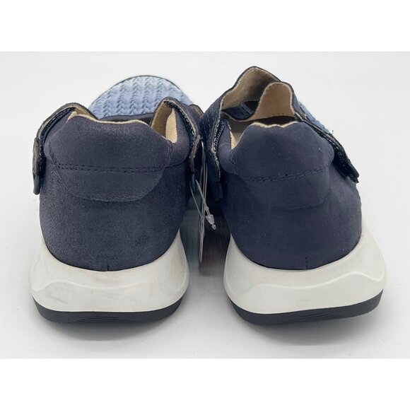 Jambu Mia Womens Size 6 Strappy Slip-On Shoes Blue Gradient Knit Textile Upper - Picture 4 of 8